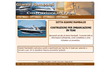Tablet Screenshot of giannirambaldi.com